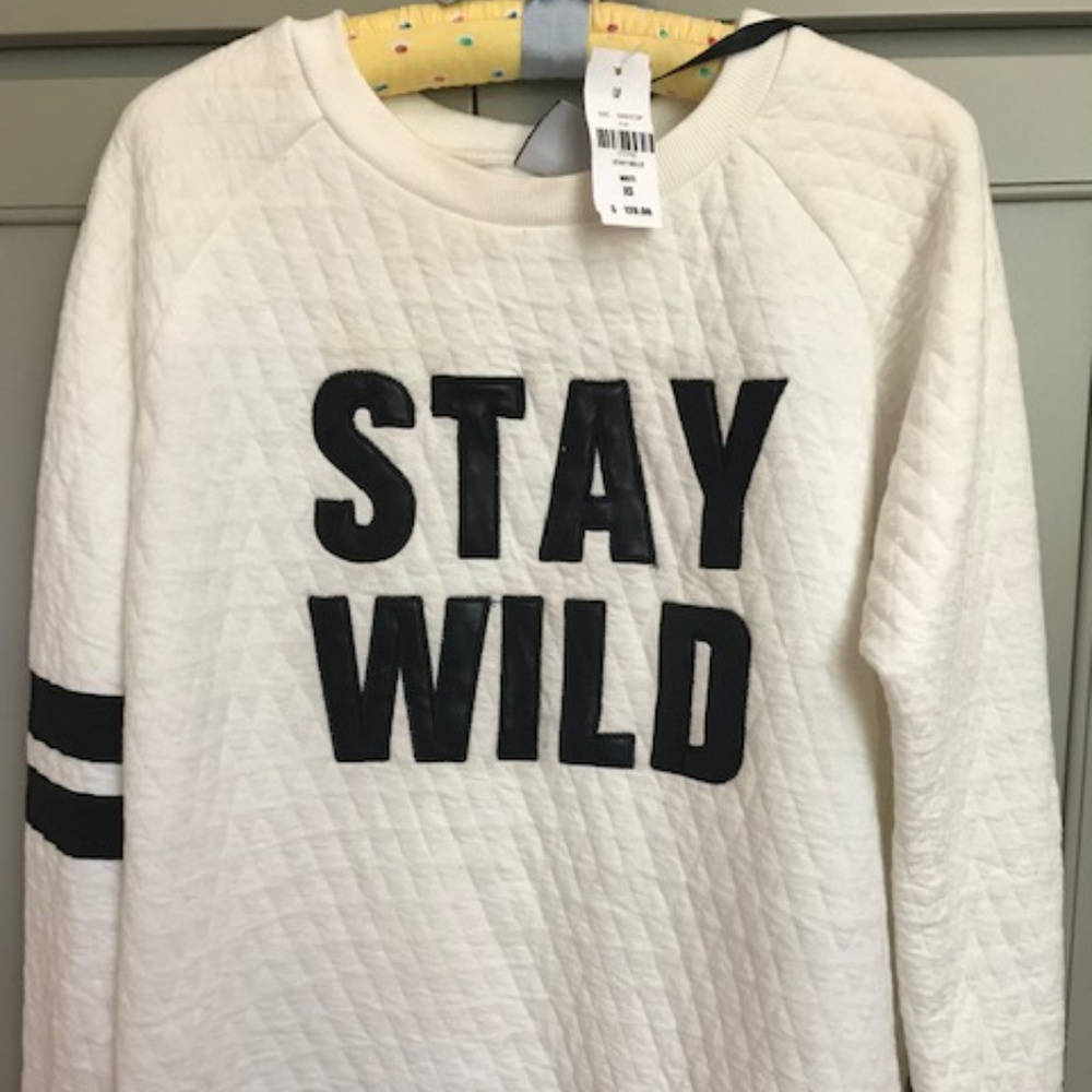 NWT THE SLOANE SOCIETY| designer sweatshirt